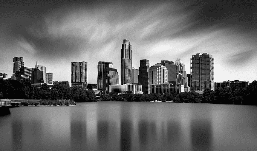 Austin Skyline - photo by Dwayne Hills